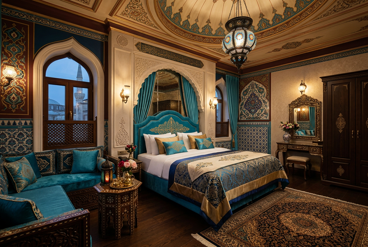 Page: Idylle Hotel Istanbul | Boutique Hotel at Sultanahmet & Eleanor Sterling. Slot: family room. C